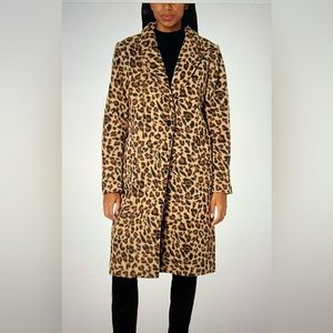 NVLT Leopard print coat